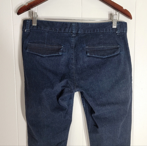 ❗️4/$20 Banana Republic Midrise Skinny Jeans Dark Blue Size 28 - Picture 5 of 8
